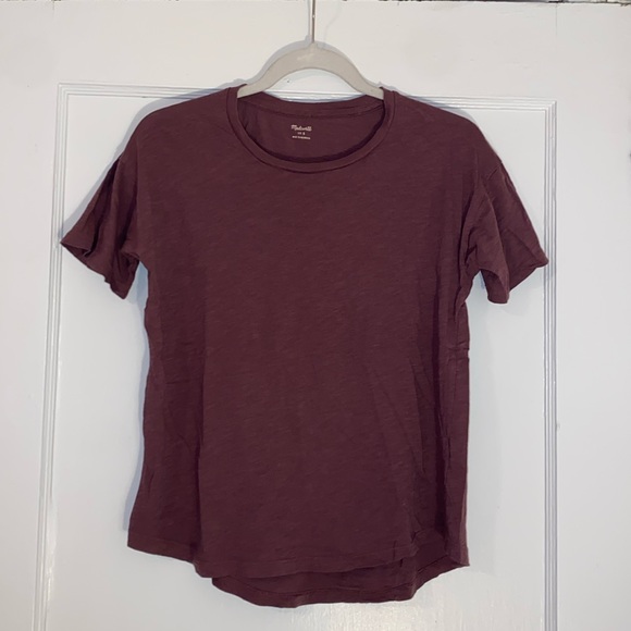 Madewell Whisper Cotton Crew Neck Tee - Picture 1 of 3